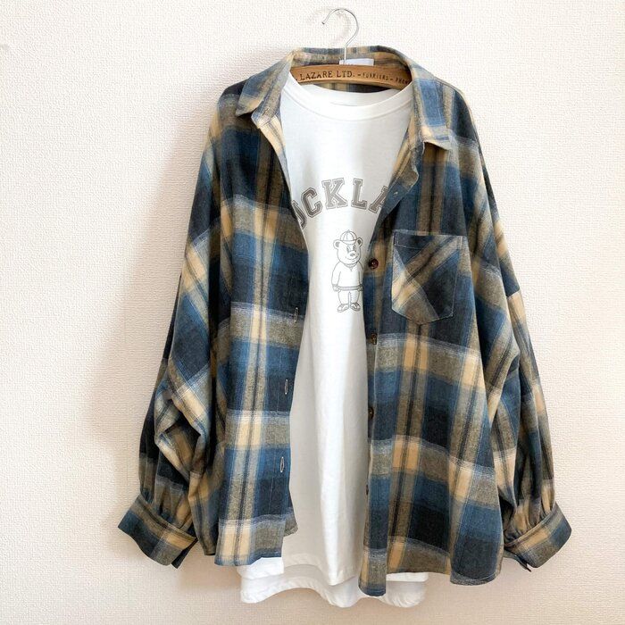 【しまむら】シルエットもカラーもパーフェクト！今年のチェックシャツはコレに決まり！