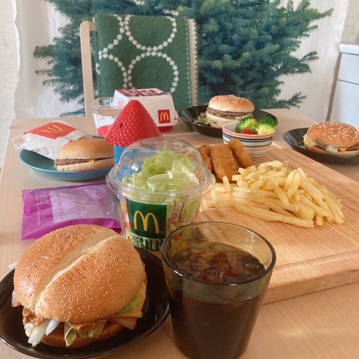 学校閉鎖のランチに　800円お得！家マック