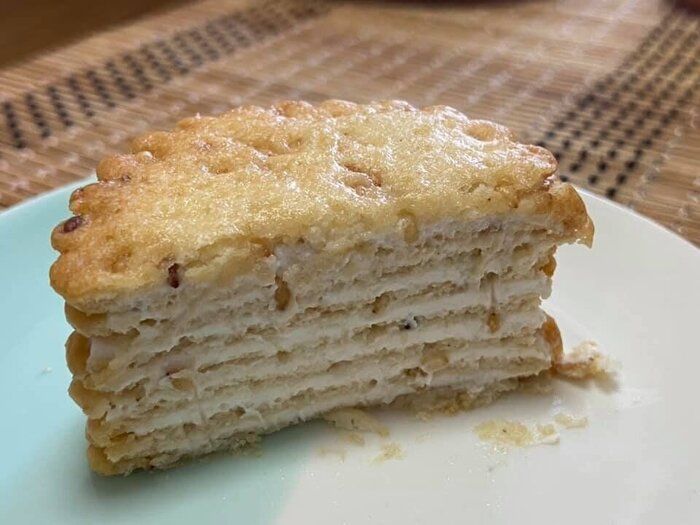 材料２つ！！噂の簡単すぎるアレンジレシピ！ハーベストミルフィーユサンドを作ってみた！！！