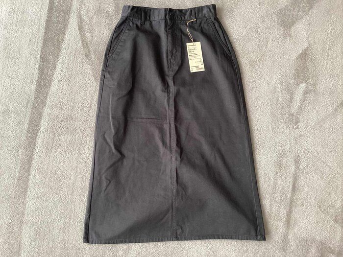 【無印良品】チノセミフレアースカートが便利すぎる！