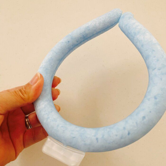 【ダイソー】これでエアコン代節約できる！？クールネックは夏の必需品！