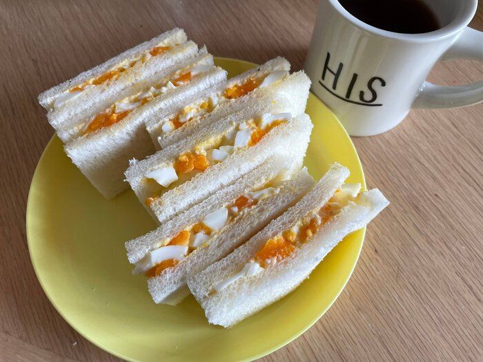 【○○○を足すだけ！】たまごサンドがお店風に変身する方法