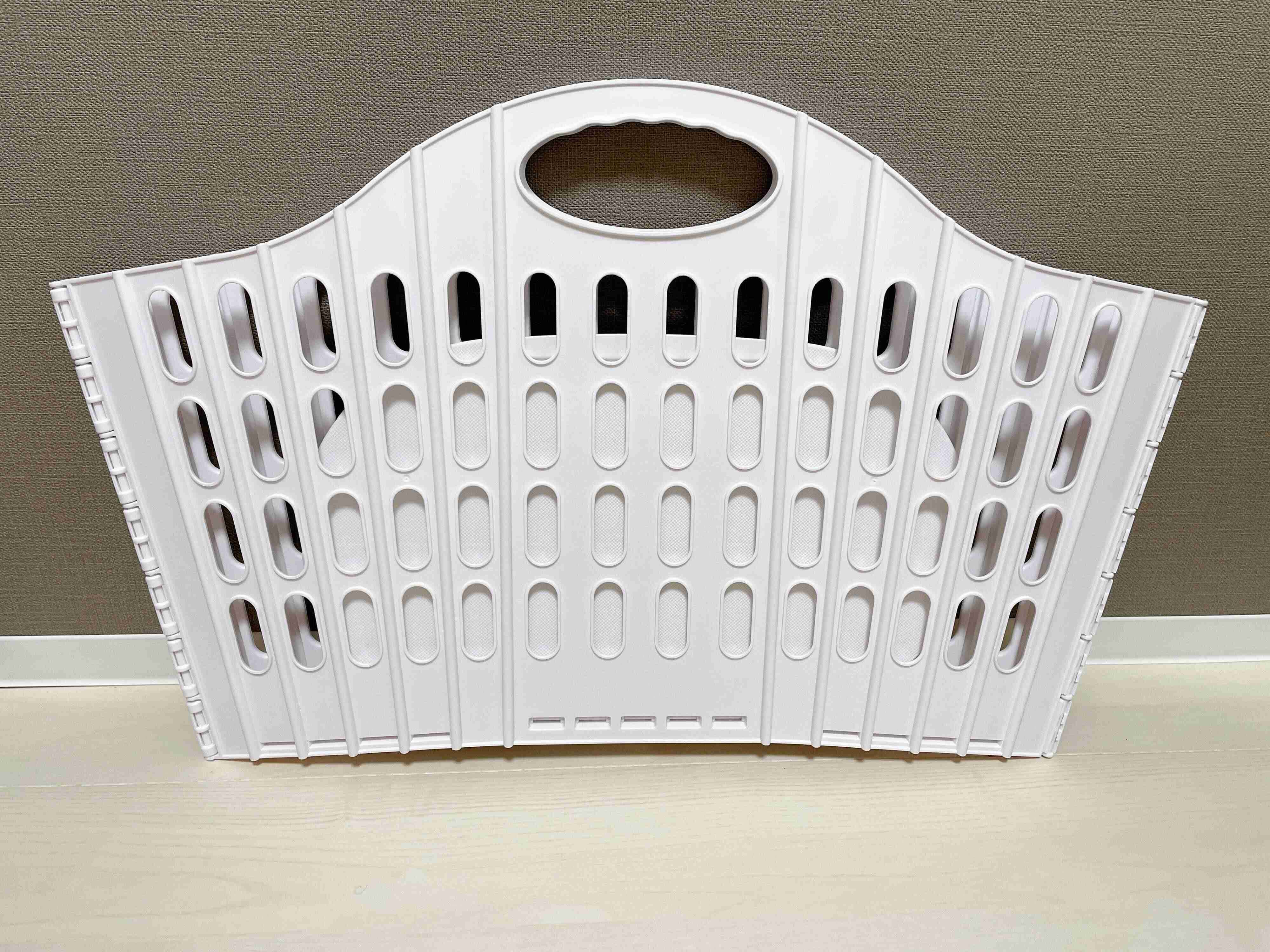 1度使ったら手放せない！折りたためるランドリーバスケット