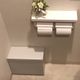 もうトイレから呼ばれない!無印とダイソーで動くトイレットペーパー収納
