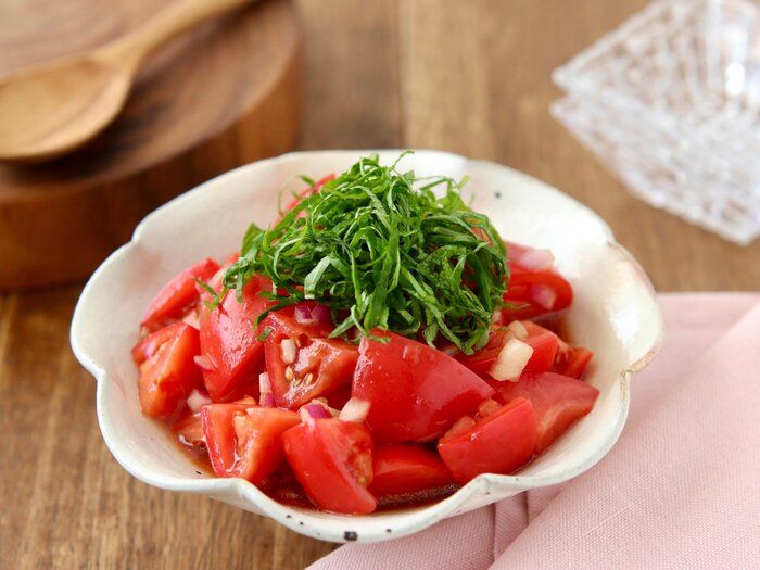 美味しくないトマトもやみつきに！和風トマトマリネの作り方