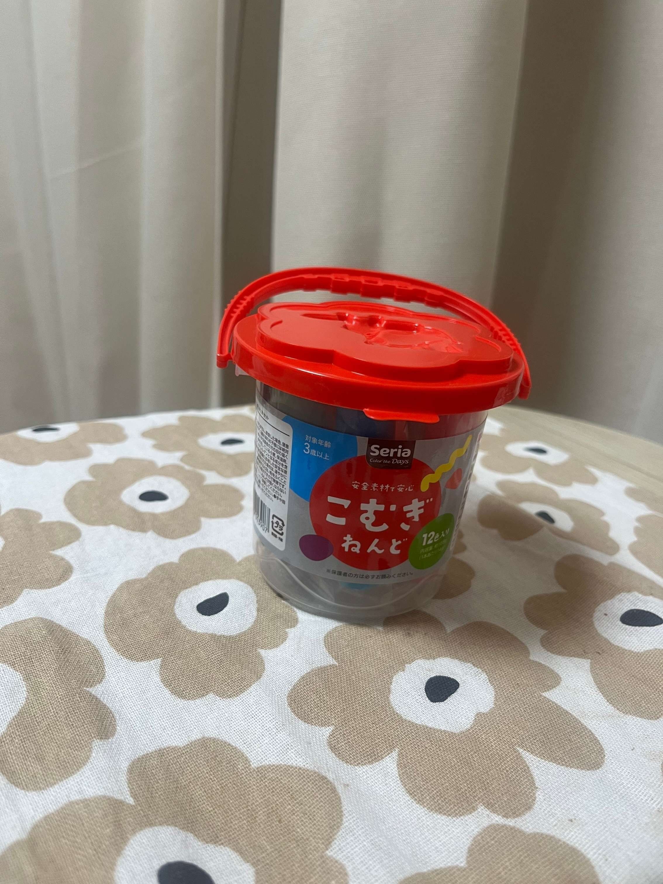 【セリア】12色入り！こむぎねんどが楽しい！