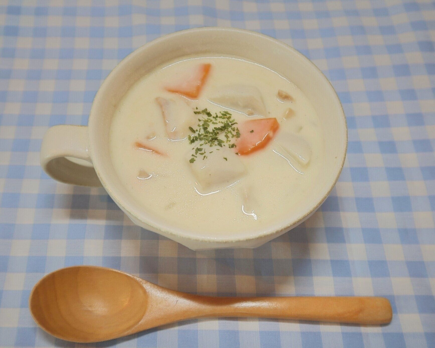 【旬食材】栄養たっぷり！「里芋のクリームシチュー」のつくり方