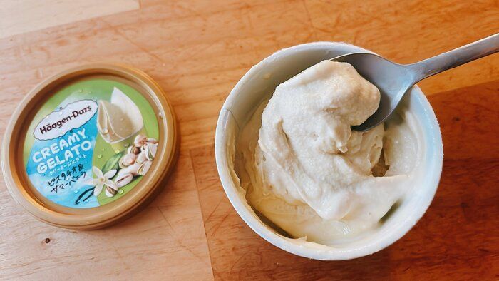 練るとふわとろ⁉︎食べて損なし！ハーゲンダッツのクリーミージェラート2種