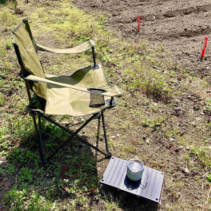 椅子を１つ置くだけ！ チェアリングってどこでもできるよ