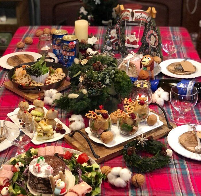 【駆け込みクリスマス】間に合った！あり物でおうちクリスマス