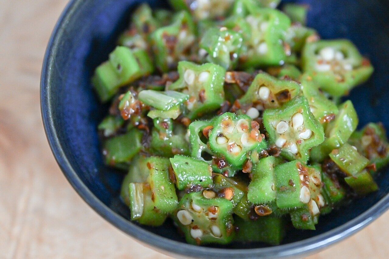 【カルディ】火を使わず和えるだけ！もっと手軽にオクラを食べよう♪おすすめ商品2選＆レシピ付き