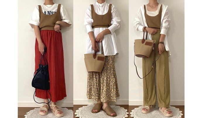 【しまむら】1419円ニットビスチェが万能すぎてこの夏大活躍の予感！