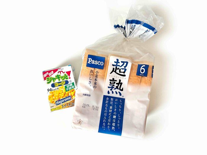 【再現レシピ】まるで菓子パン？！背徳のコーンマヨパンを食パンで作ってみた