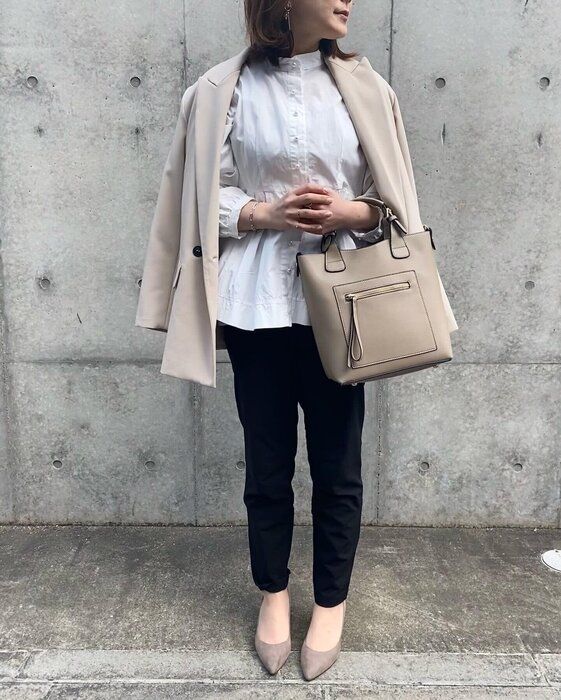 元アパレル販売員で式典通算２０回参列の３児の母の卒業&入学コーデ