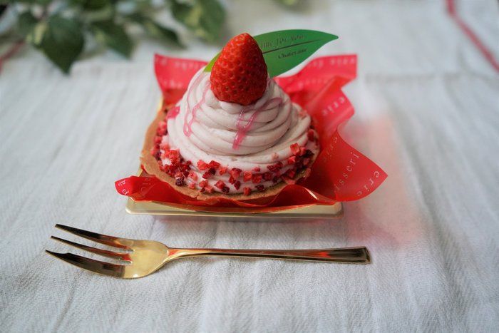 【期間限定】シャトレーゼで贅沢苺のモンブラン♪