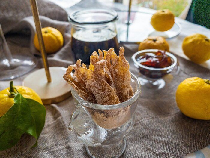 レシピ 手順は3つ ついつい食べちゃう柚子ピール サンキュ Style レシピ 手順は3つ ついつい食べちゃう柚子ピール サンキュ Style
