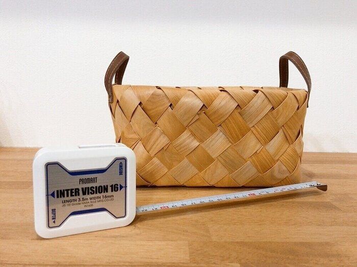 大体はNG！収納用品を購入する時は絶対に測って！