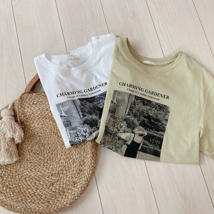 GUで発見！トレンドのフォトTが390円！