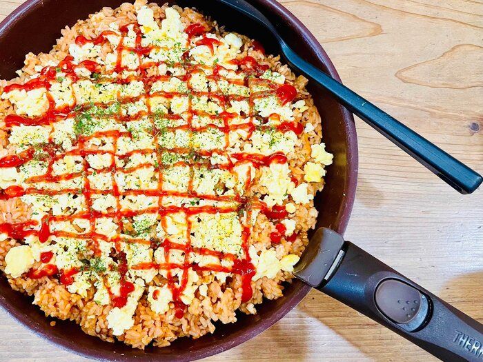 【超時短】包まないオムライス！？三兄弟母ちゃんの最強ズボラ飯