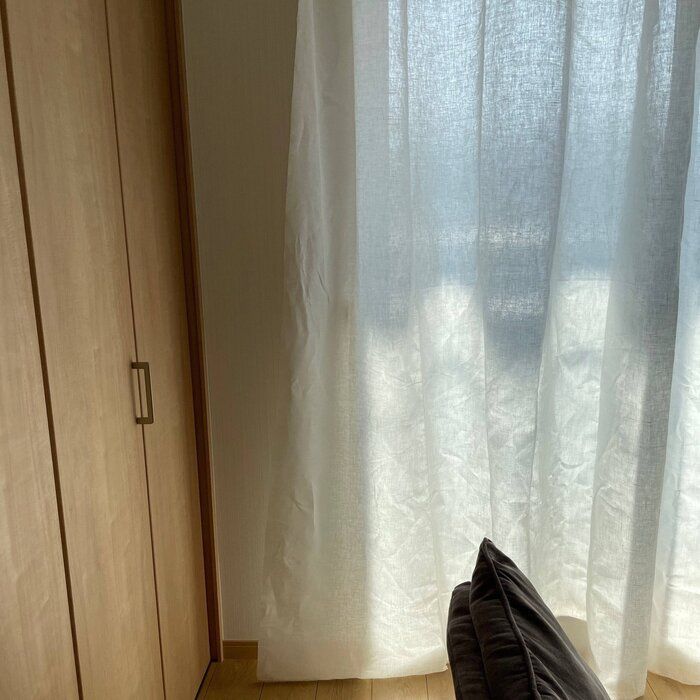 【転勤族×シンプリスト】お気に入りの布をカーテンにするメリット5つ