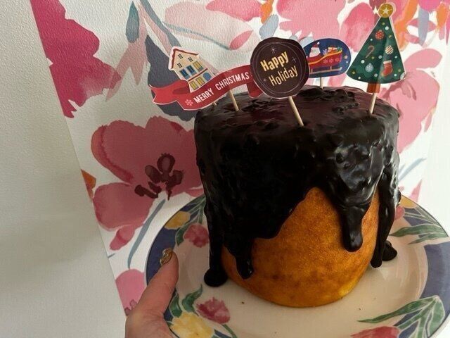 【無印良品】クリスマスにも間に合う！特大バウムを使って！子ども達大盛り上がりのびっくりケーキを作ろう！