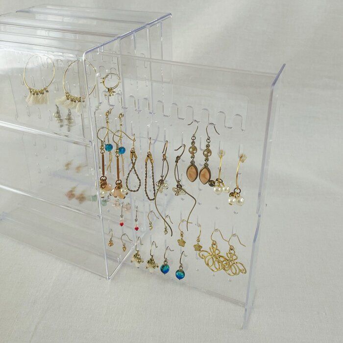 【ダイソー】たくさんあるピアス収納に”縦型引き出し収納ボックス”はいかが？