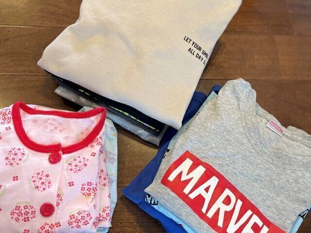 意外と場所とってるかも！？部屋着の枚数を見直すべし！家族の分何枚ありますか？