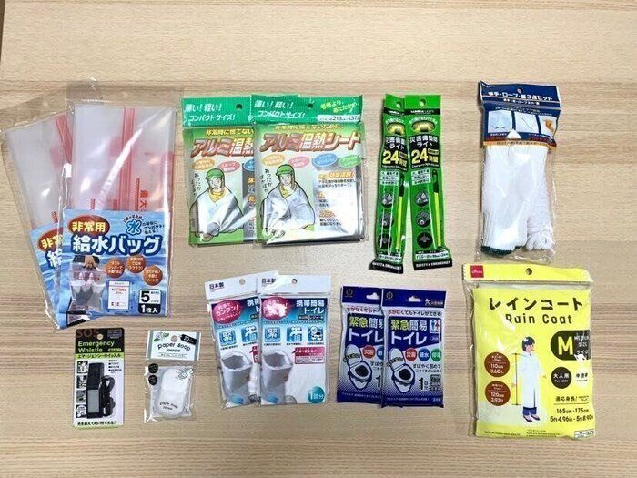 ダイソーで買える防災グッズ！豊富で優秀！！