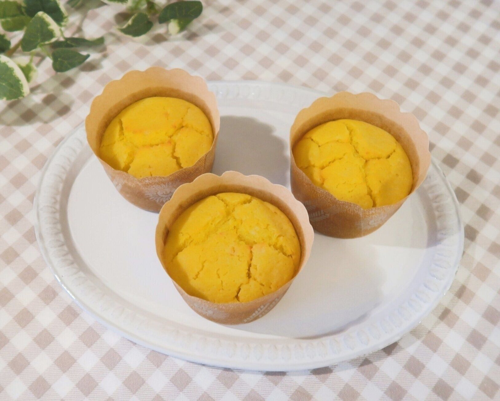 ハロウィンにもおすすめ！ホットケーキミックスでつくる【パンプキンマフィン】のレシピ