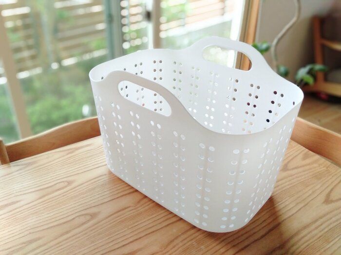 【レジ袋有料化】便利すぎて驚き！食材の大量買いにはニトリのバスケットがオススメ！