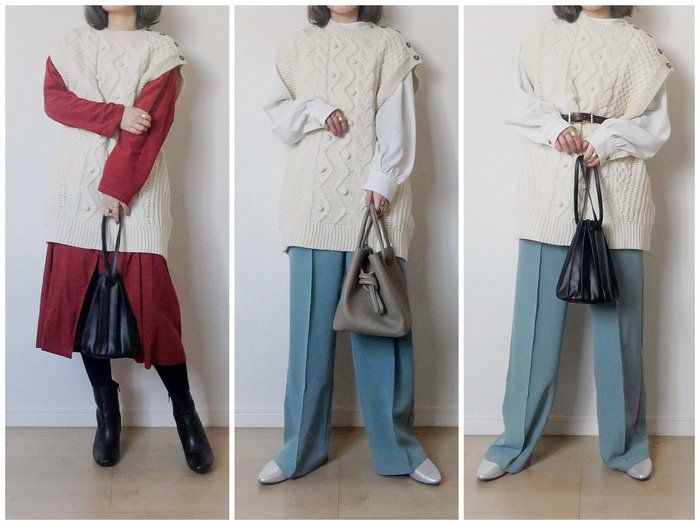 今セールで買うなら”春まで使える”【ニットベスト】がおすすめ！