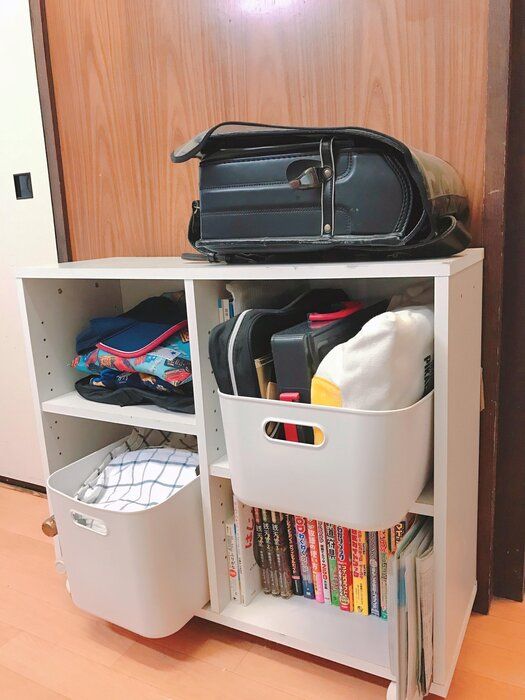 【片づけのプロがお伝えする】小学生の夏休みの持ち帰り用品置き場の整え方