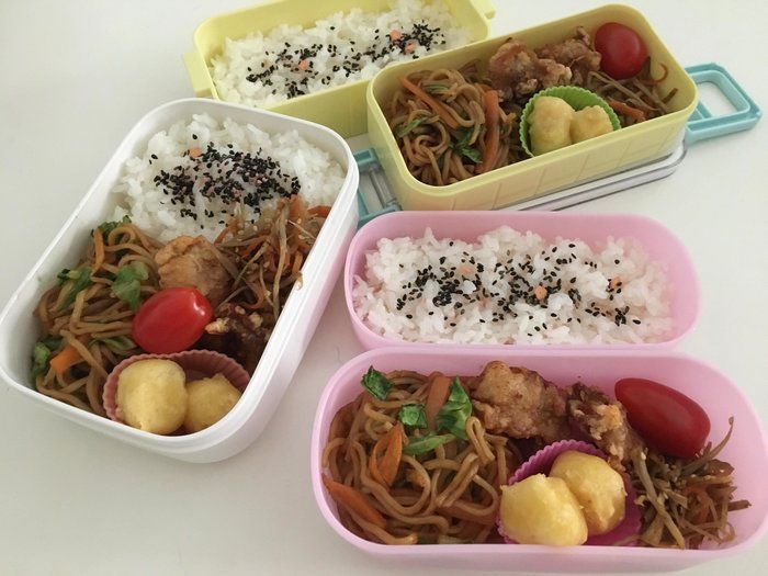 休校中のお昼ご飯