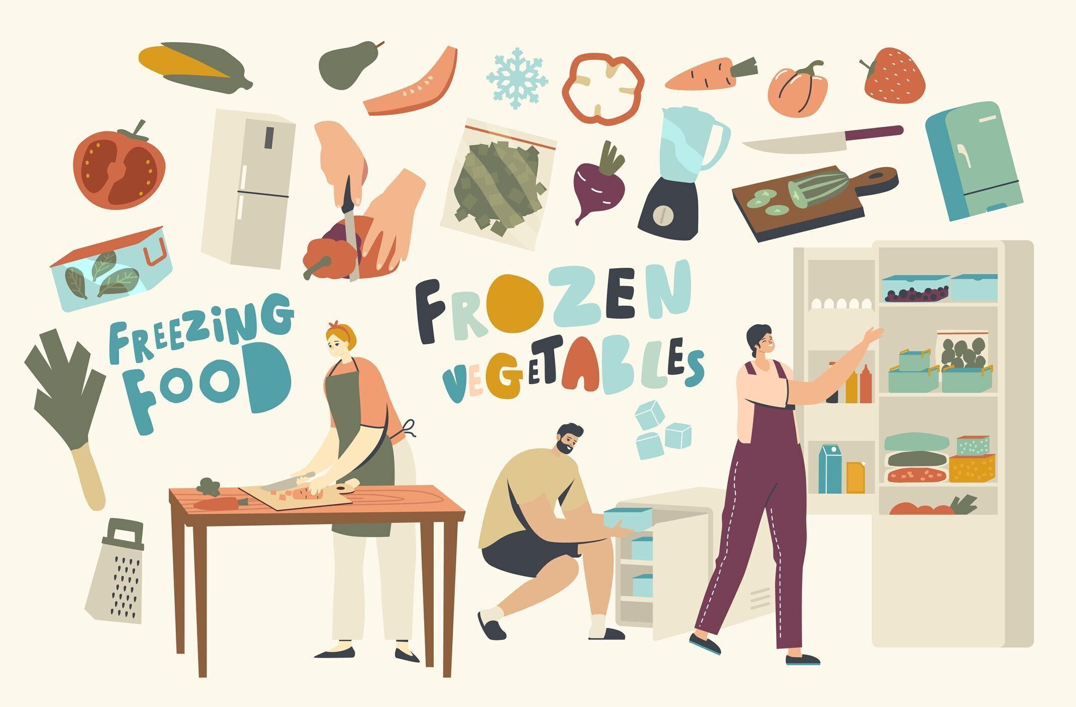 【見せて！食費1万円台の冷凍庫】都内の4人家族の冷凍庫のすべて