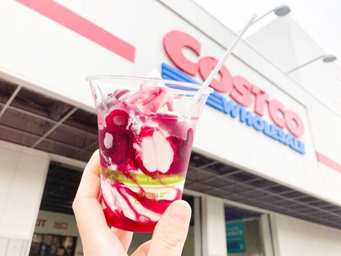 コストコフードコートに年に１回しか登場しないレア商品も！最新ソフトとスムージーを紹介