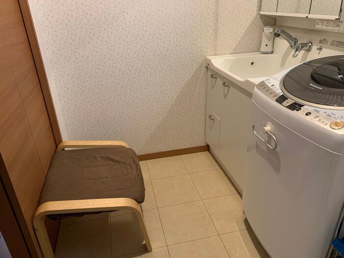 【我が家のこだわり】洗面所に置いたアレが、今ではなくてはならないものに