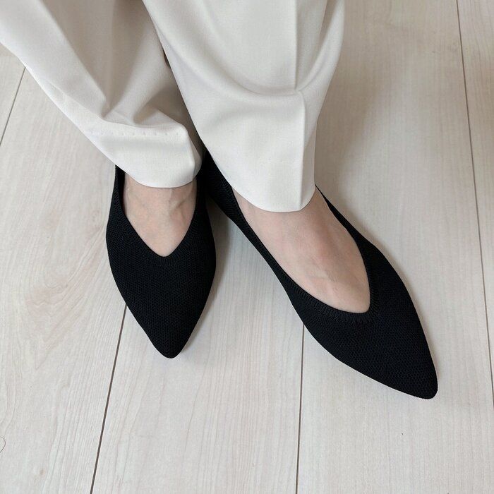 洗濯機で靴が洗える？！GUのパンプスが画期的