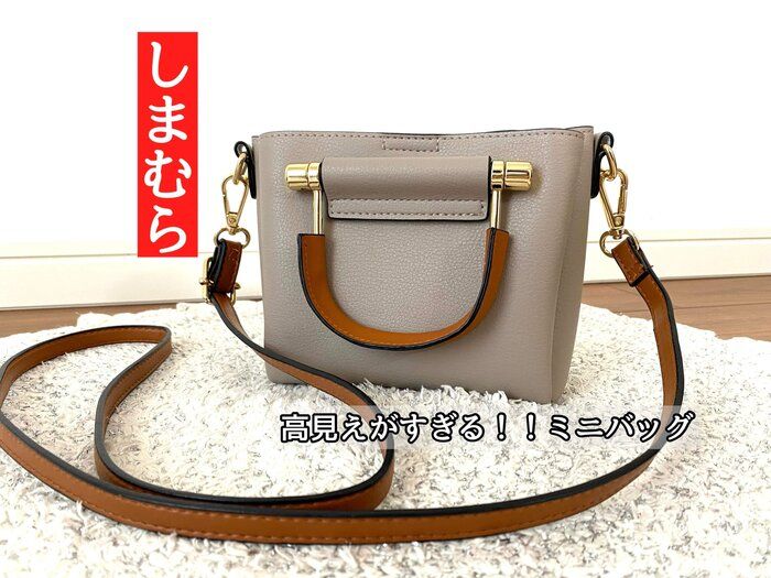 【しまむら】意外な収納力！？激かわミニバッグが高見えすぎる！！