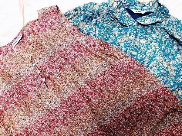 花柄の服