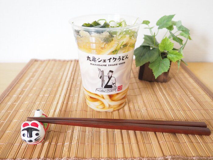 【丸亀】振って食べる！？丸亀シェイクうどんの梅おろしうどんを試してみた