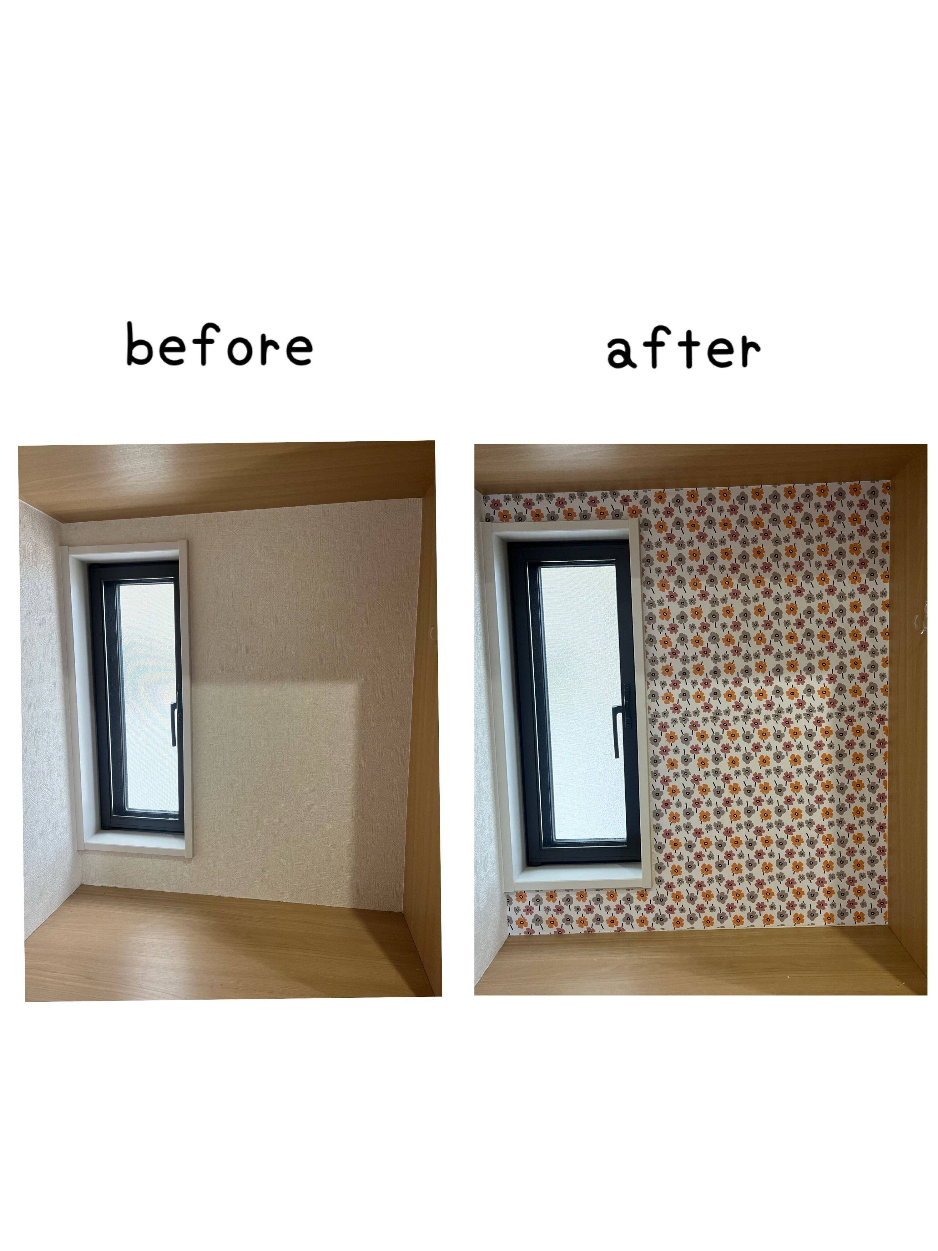 【セリア】北欧風リメイクシートで玄関の壁紙を簡単イメチェン！