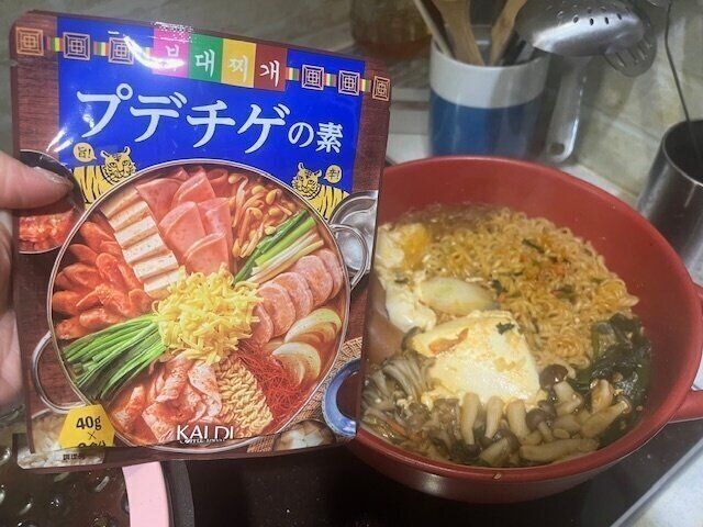 【カルディ】おとなのお昼ごはんにも最高！大人気韓国料理がお鍋１つでできる！