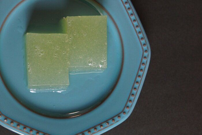 ご当地給食メニュー【サイダーかん】シュワシュワ感が楽しい爽やか寒天スイーツを作ってみた