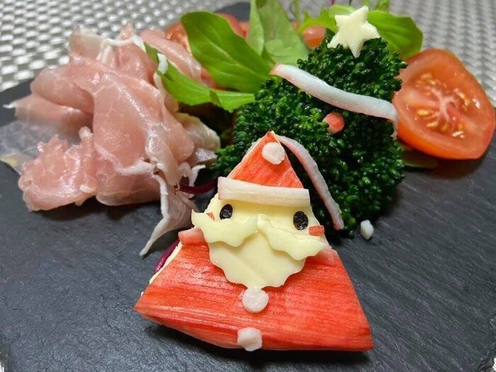 【クリスマス】お家クリスマスに！！簡単可愛いサンタの作り方！
