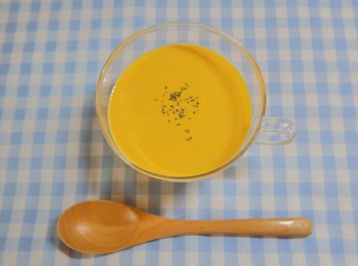 かぼちゃの旨味を味わう【かぼちゃの冷製ポタージュ】のつくり方