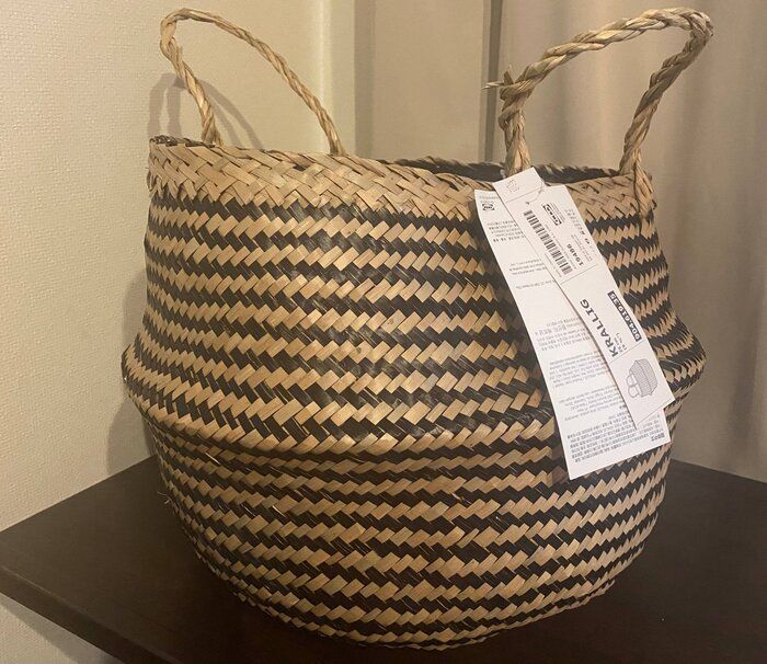 【リピート確実】IKEAのカゴ収納が万能すぎる！