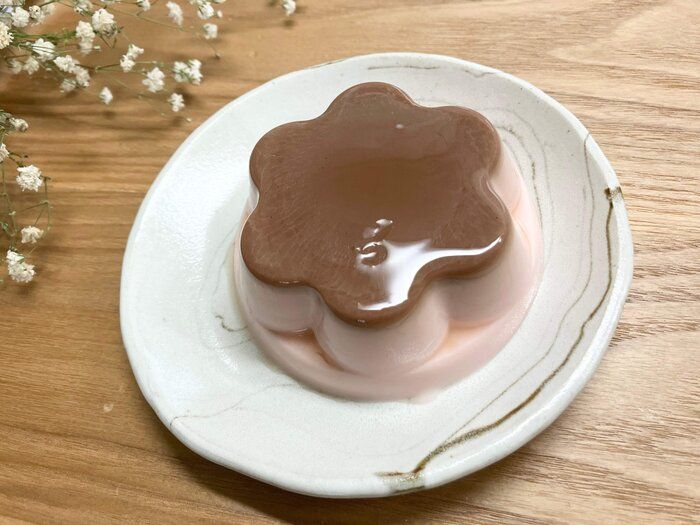 プッチンプリンがピンクになった！この時期にぴったりのかわいい見た目の新商品！