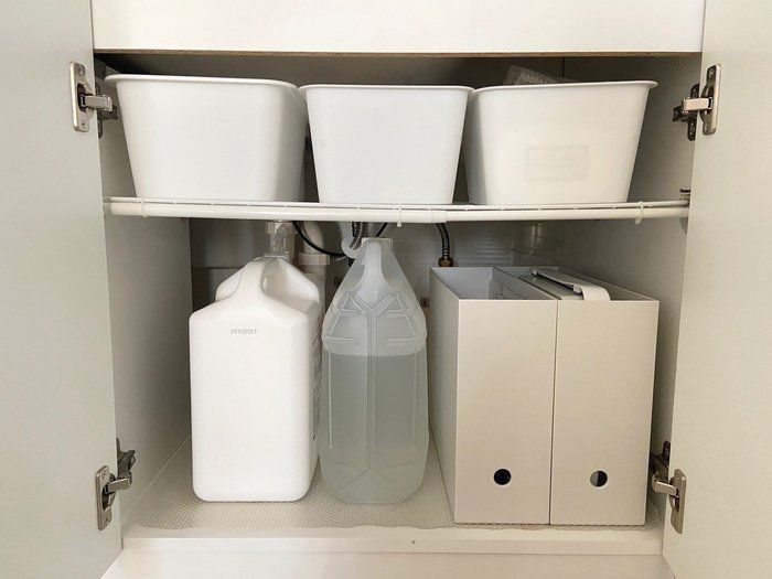 空間はあるのにうまく収納できない？洗面台下の空間活用法♪