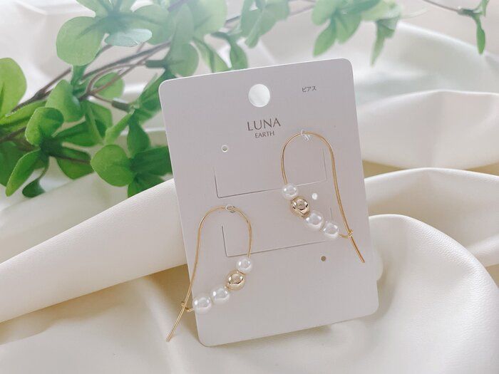 【LUNA EARTH】気楽にオシャレを楽しみたいママにおすすめのプチプラピアス！
