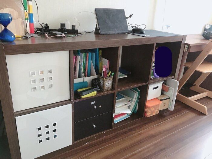 【IKEA】子どもの成長に合わせて使えるオープンラック